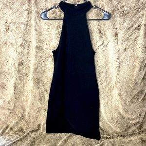 Black Asymmetric Dress
